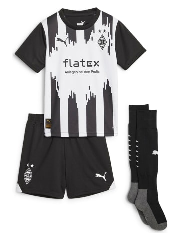 Puma Strój sportowy "BMG" w kolorze czarno-białym