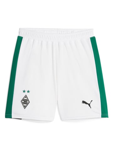 Puma Trainingsshorts "BMG" in Weiß/ Grün