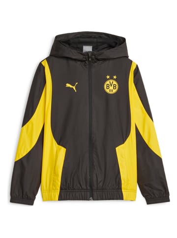 Puma Aufwärmjacke "BVB Prematch" in Schwarz/ Gelb