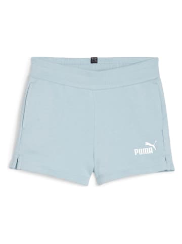 Puma Sweatshort "ESS+" lichtblauw