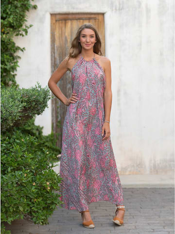 Isla Bonita by SIGRIS Kleid in Türkis/ Pink