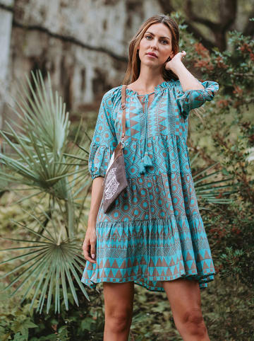 Isla Bonita by SIGRIS Jurk turquoise