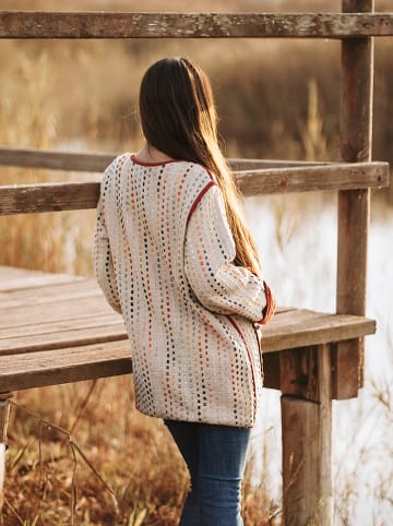 Isla Bonita by SIGRIS Cardigan in Beige