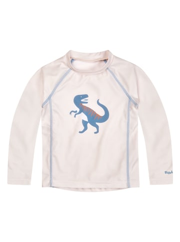 Playshoes Badeshirt "Dino" in Creme