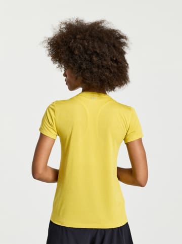 Saucony Trainingsshirt "Stopwatch" geel