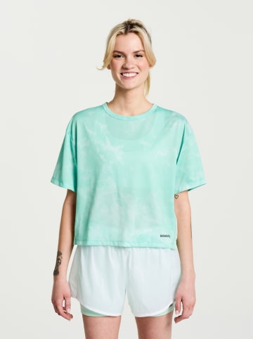 Saucony Trainingsshirt "Elevate" groen