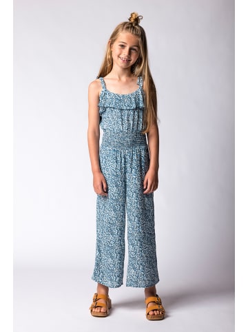 Like Flo Jumpsuit blauw/wit