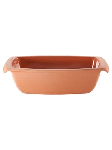 Römertopf Kastenform-Backform in Hellbraun - (B)31 x (H)9,5 x (T)16 cm