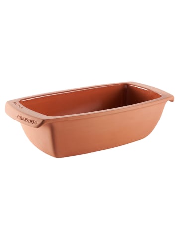 Römertopf Forma w kolorze jasnobrązowym do pieczenia - 31 x 9,5 x 16 cm