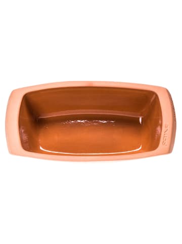 Römertopf Forma w kolorze jasnobrązowym do pieczenia - 31 x 9,5 x 16 cm