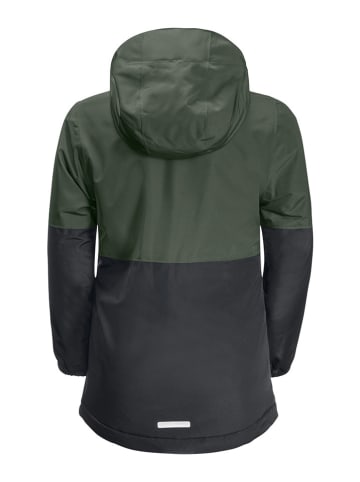 Jack Wolfskin Funktionsjacke "Trios" in Khaki/ Dunkelblau