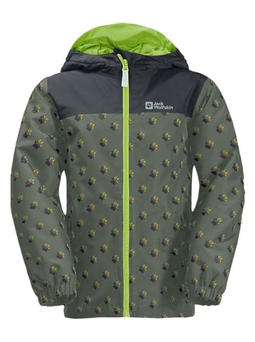 Jack Wolfskin Funktionsjacke "Rainbow Paw" in Khaki