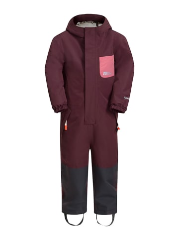 Jack Wolfskin Schneeanzug "Gleely" in Rot