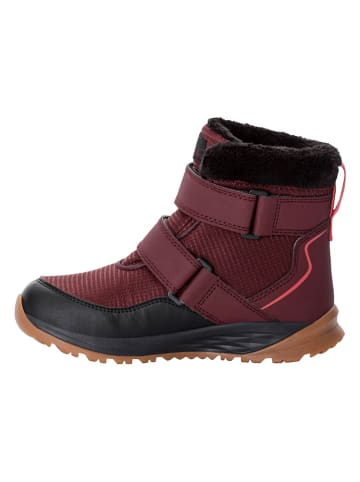 Jack Wolfskin Botki zimowe "Polar Wolf" w kolorze czerwonym