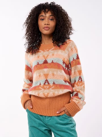 Rip Curl Trui "Zuma Aztec" oranje/lichtblauw