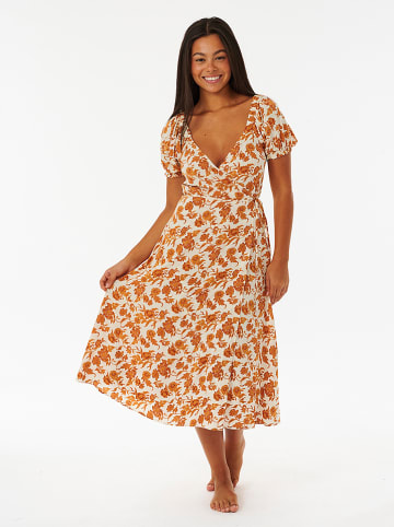 Rip Curl Kleid "Ocean Together" in Weiß/ Orange
