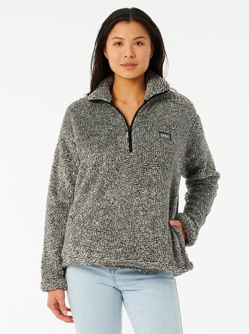 Rip Curl Fleece trui "Dark and Stormy II" zwart/wit