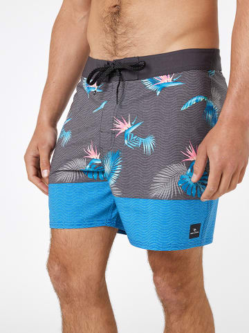 Rip Curl Zwemshort "Mirage Retro Equator" antraciet/blauw/lichtroze