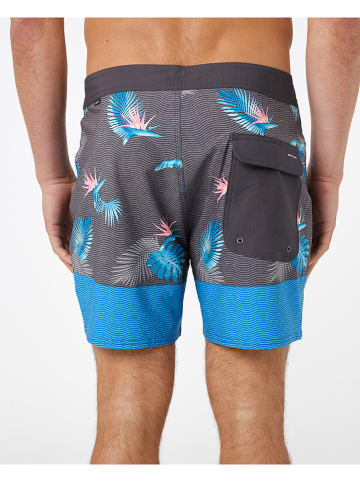 Rip Curl Zwemshort "Mirage Retro Equator" antraciet/blauw/lichtroze