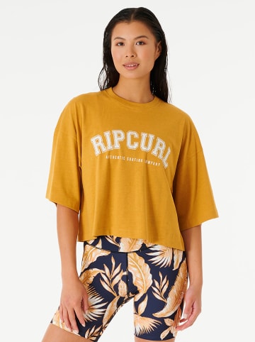 Rip Curl Koszulka "Seacell" w kolorze żółtym