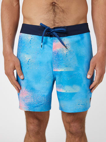 Rip Curl Szorty kąpielowe "Mirage Retro Bleach Beach" w kolorze niebieskim