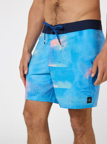 Rip Curl Szorty kąpielowe "Mirage Retro Bleach Beach" w kolorze niebieskim