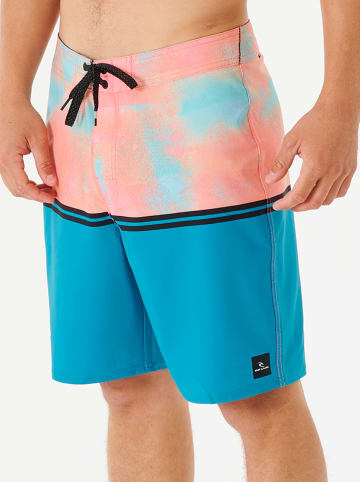 Rip Curl Szorty kąpielowe "Mirage Combined 2.0" w kolorze niebiesko-jasnoróżowym