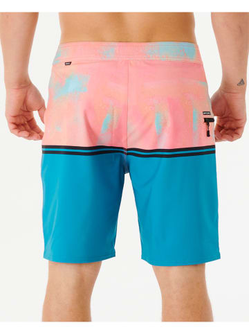 Rip Curl Szorty kąpielowe "Mirage Combined 2.0" w kolorze niebiesko-jasnoróżowym