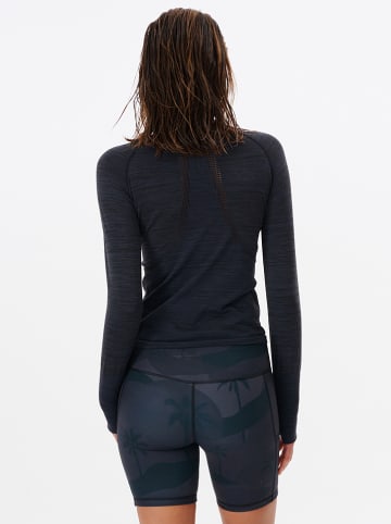 Rip Curl Trainingslongsleeve "VaporCool" in Anthrazit/ Dunkelblau