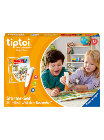 Ravensburger tiptoi®-Starterset „Wieso? Weshalb? Warum? Auf dem Bauernhof" - ab 4 Jahren
