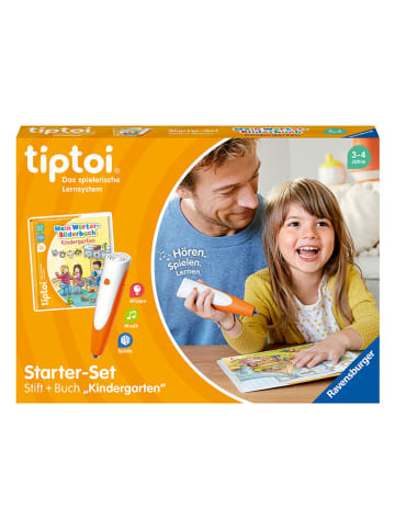 Ravensburger tiptoi®-Starterset „Mein Wörter-Bilderbuch - Kindergarten" - ab 3 Jahren