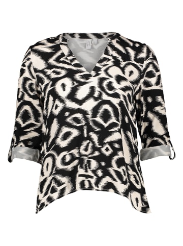 Vero Moda Bluse in Schwarz/ Creme