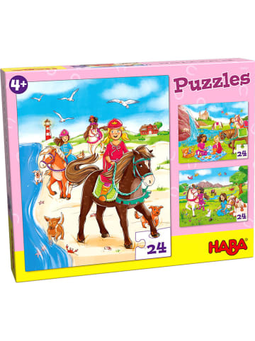 Haba 72-delige puzzel "Paardenliefhebbers" - vanaf 4 jaar