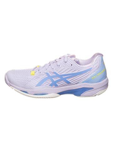 asics Hardloopschoenen "Solution Speed FF 2" wit/lichtblauw