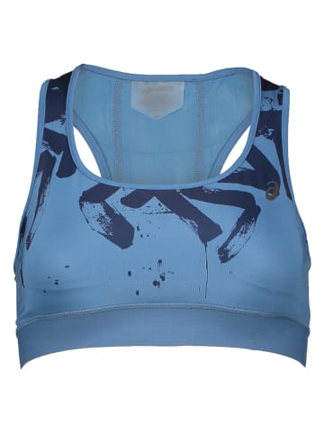 asics Biustonosz sportowy w kolorze niebieskim