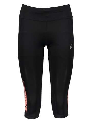 asics Legginsy sportowe w kolorze czarnym