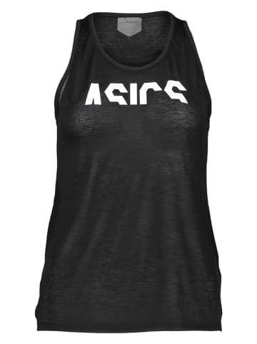 asics Top sportowy "Esnt Gpx" w kolorze czarnym