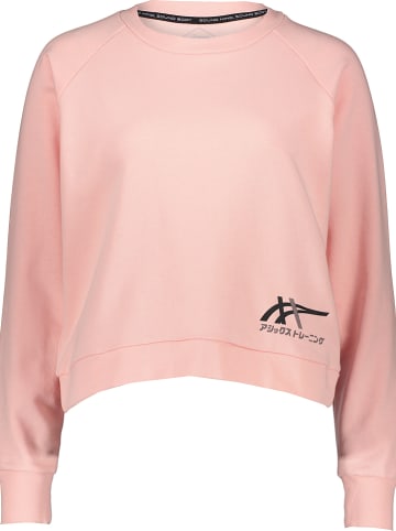 asics Sweatshirt in Rosa