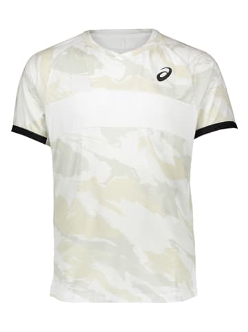 asics Trainingsshirt wit/beige