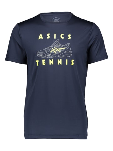 asics Tennisshirt in Dunkelblau gunstig kaufen limango