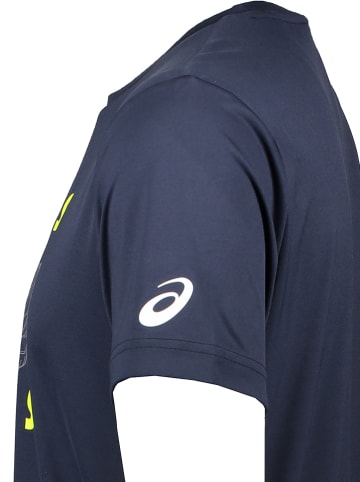 asics Tennisshirt donkerblauw