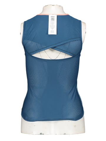 asics Trainingstop blauw/groen