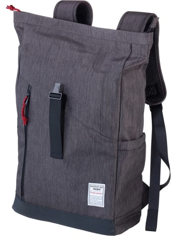 Troika Rucksack in Anthrazit - (B)40 x (H)42 x (T)11 cm