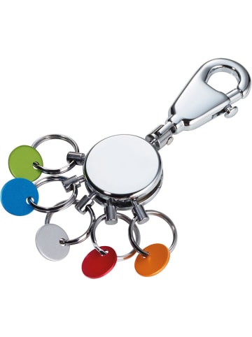 Troika Multisleutelhanger "Colour" zilverkleurig/meerkleurig