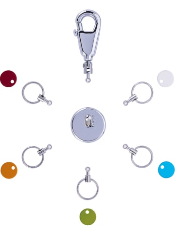 Troika Multisleutelhanger "Colour" zilverkleurig/meerkleurig