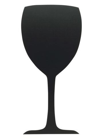 Securit 2tlg. Set: Wandtafel "Glass" und Kreidemarker - (B)23,5 x (H)20 x (T)0,30 cm