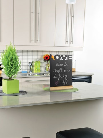 Securit 3tlg. Set: Tischkreidetafel "Love" - (B)21 x (H)34,5 x (T)6 cm