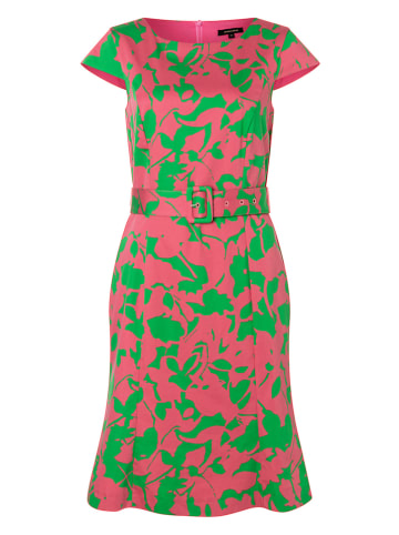 More & More Jurk roze/groen