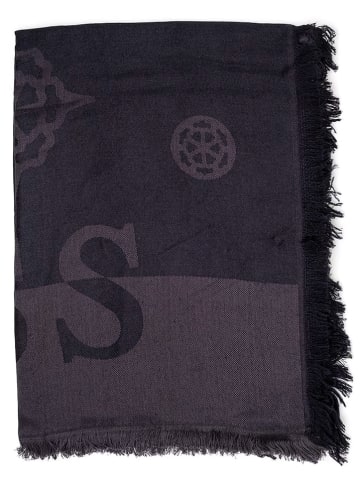 Guess Schal in Schwarz/ Anthrazit - (L)192 x (B)85 cm