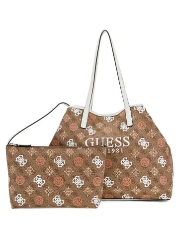 Guess Schultertasche in Hellbraun - (B)40 x (H)31 x (T)16 cm